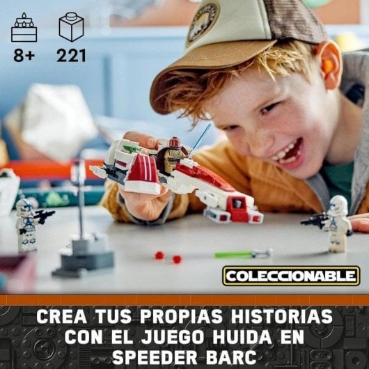 LEGO Star Wars Fuga de BARC Speeder 75378 221 pièces