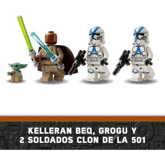 LEGO Star Wars Fuga de BARC Speeder 75378 221 pièces