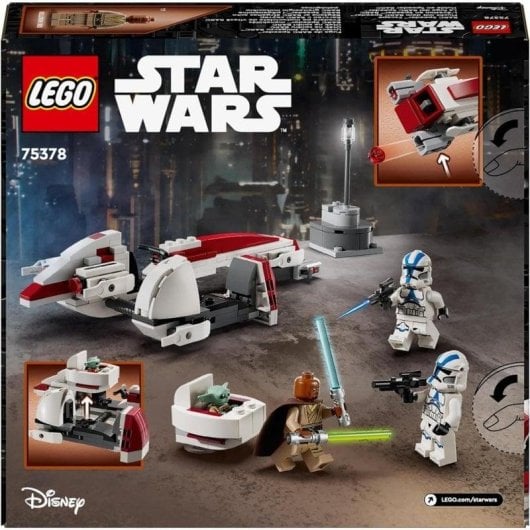 LEGO Star Wars Fuga de BARC Speeder 75378 221 pièces