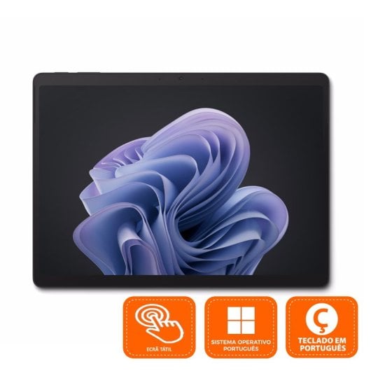 Microsoft Surface Pro 10 Intel Core Ultra 5 135U/16GB/256GB SSD/13'' Tátil Preto (PT)