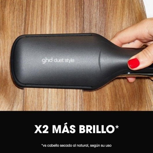 GHD Duet Style 2 en 1 Plancha de Pelo con Aire Caliente Negra