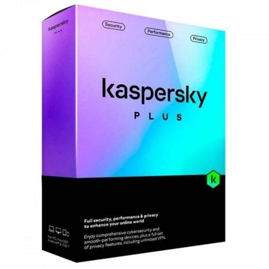 Kaspersky Plus 3 Dispositivos Licencia 1 Año