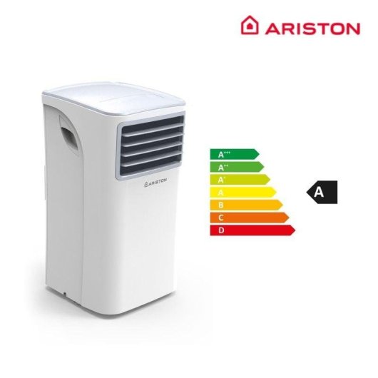 Aire Acondicionado Portátil Ariston Mobis 9000 2.000 Frigorías Clase A con Mando a Distancia