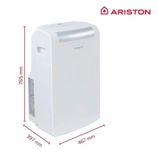Ariston Mobis Plus 10000 Aire Acondicionado Portatil 2500 Frigorías A+