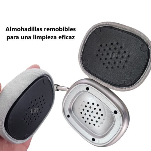 Klack Pro Max Auriculares Inalambricos Bluetooth de Diadema con Funda Negros