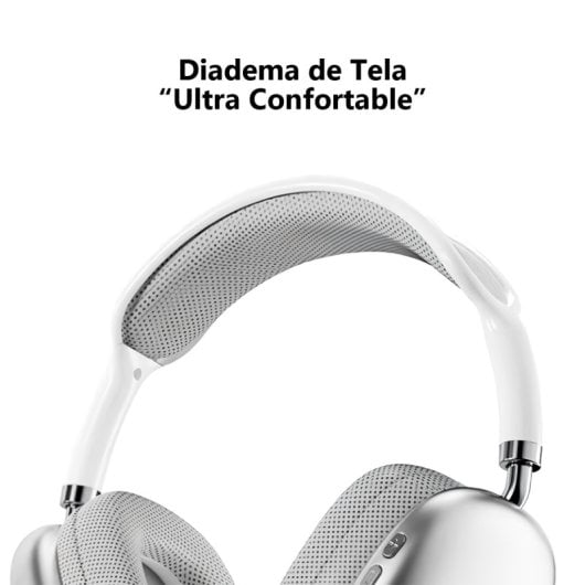 Klack Pro Max Auriculares Inalambricos Bluetooth de Diadema con Funda Rojos