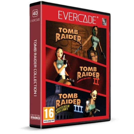 Evercade VS-R Consola Retro + Tomb Raider Collection 1