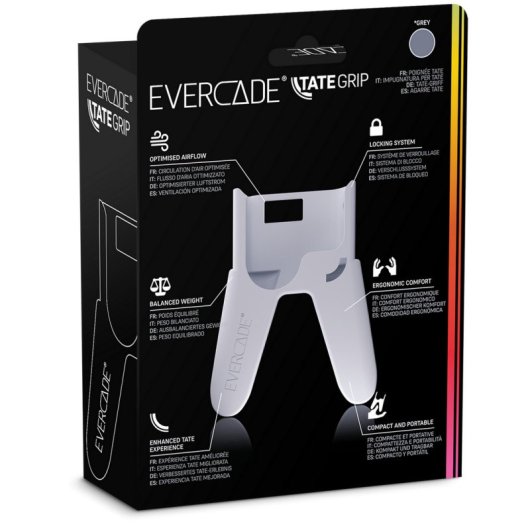 Evercade TATE Grip Blanco para Evercade EXP y Evercade EXP-R