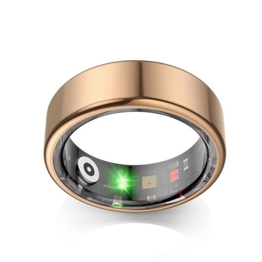 Klack Smart Ring Tracker Anel Inteligente Tamanho 59-60mm Rosa Dourado