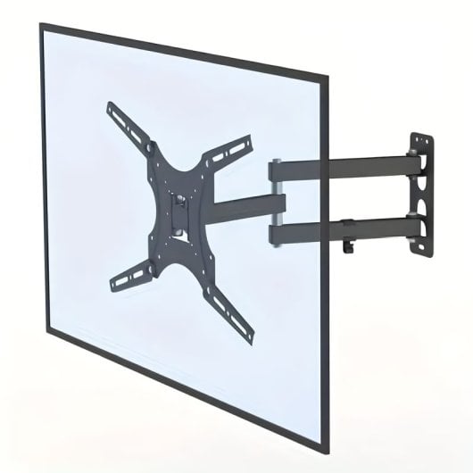 Klack Soporte para TV de 14" a 55" Giratorio Vesa desde 75x75 a 400x400mm con Tornillería