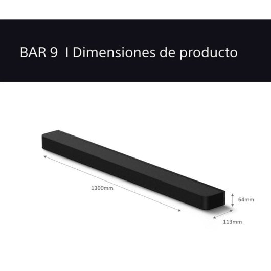 Sony BRAVIA Theatre Bar 9 Barra audio Bluetooth Dolby Atmos