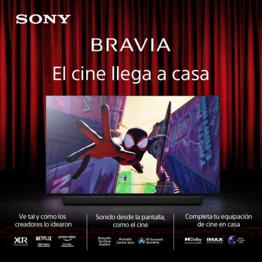 Sony Bravia 8 K65XR80 65" OLED UltraHD 4K 120Hz Dolby Vision e Atmos IMAX Enhanced