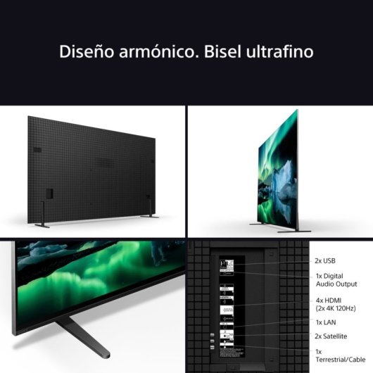 Sony Bravia 8 K65XR80 65" OLED UltraHD 4K 120Hz Dolby Vision e Atmos IMAX Enhanced