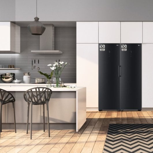 LG GLM71MCCSX.AMCQEUR Frigorífico Una Puerta C Acero Grisáceo Antihuellas