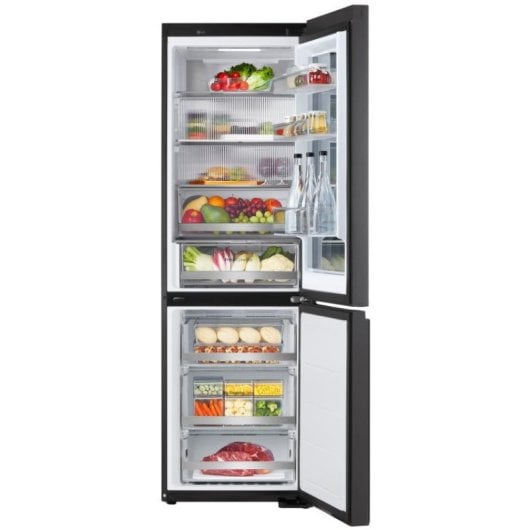 LG GBG7190CEV Instaview Frigorífico Combi C Negro