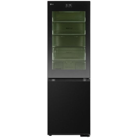 LG GBG7190CEV Instaview Frigorífico Combi C Negro