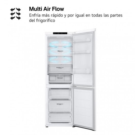 LG GBV3100CSW.ASWQEUZ Frigorífico Combi C Blanco
