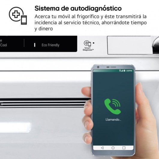LG GBV3100CSW.ASWQEUZ Frigorífico Combi C Blanco