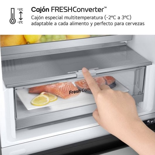 LG GBV5240CPY Frigorífico Combi C Acero Inoxidable