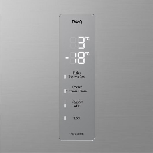LG GBV5250EPY Frigorífico Combi E Acero Inoxidable