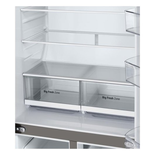 Frigorífico Americano LG GMB860PYDE Total No Frost 178cm 530L E Prateado WiFi