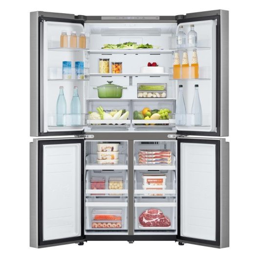 Frigorífico Americano LG GMB860PYDE Total No Frost 178cm 530L E Prateado WiFi