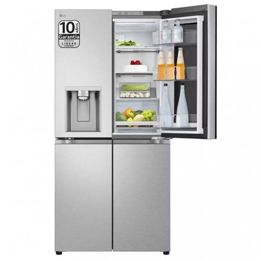 LG GMG861MBAE Instaview Frigorífico Americano E Acero Inoxidable