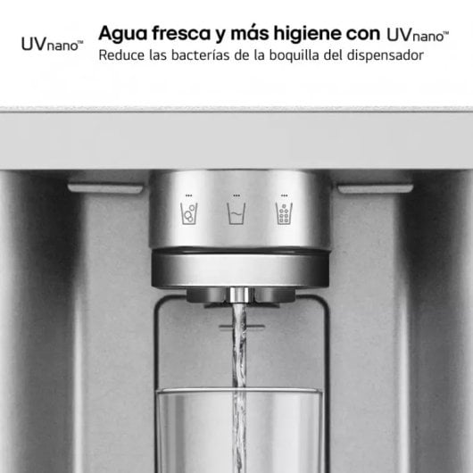 LG GMG861MBAE Instaview Frigorífico Americano E Acero Inoxidable