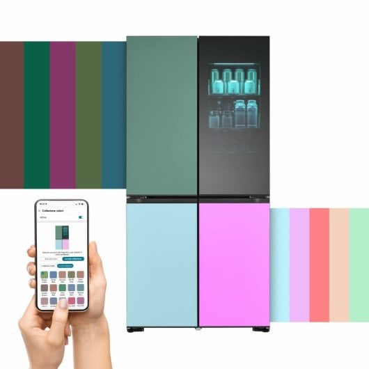 LG GMV960NNME Intaview Frigorífico Americano E Acero Inoxidable
