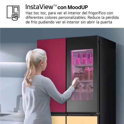 LG GMV960NNME Intaview Frigorífico Americano E Acero Inoxidable