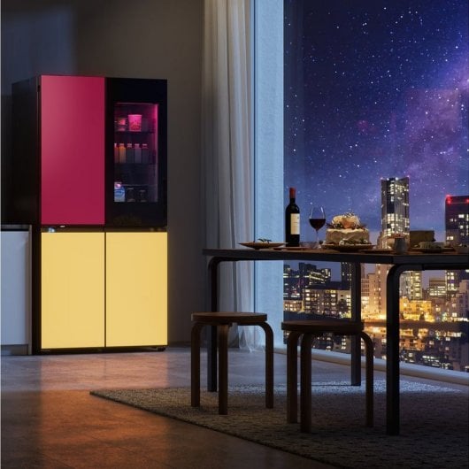 LG GMV960NNME Intaview Frigorífico Americano E Acero Inoxidable