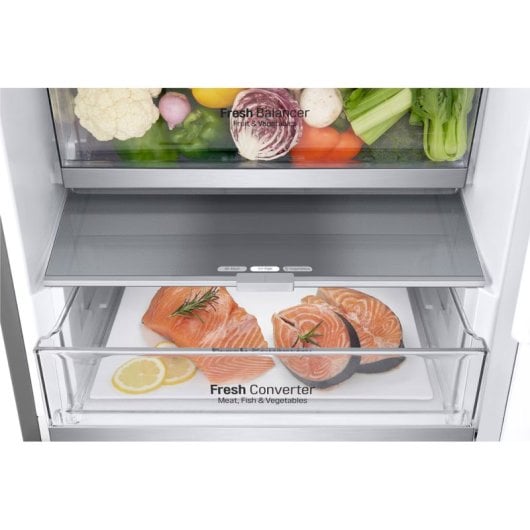 LG GBV7180DPY serie GBV7 Frigorífico Combi D No Frost Acero Inoxidable