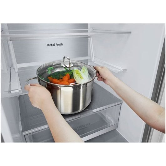 LG GBV7180DPY serie GBV7 Frigorífico Combi D No Frost Acero Inoxidable
