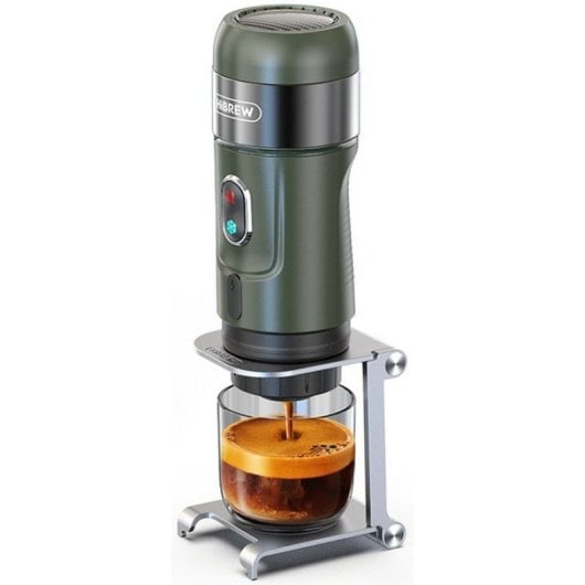 HiBREW H4B Cafetera Portátil Inalámbrica con Batería Recargable de 2200mAh Verde