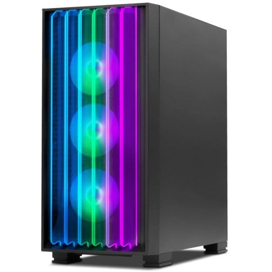 Yeyian Mirage X ARGB Full Tower Cristal Templado USB-C Negra