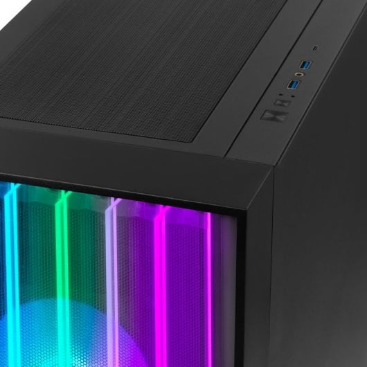Yeyian Mirage X ARGB Full Tower Cristal Templado USB-C Negra