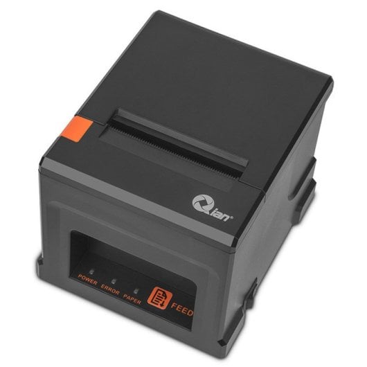 Qian Impresora Térmica de Tickets 80mm USB/RJ45 Negra