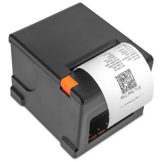Qian Impresora Térmica de Tickets 80mm USB/RJ45 Negra