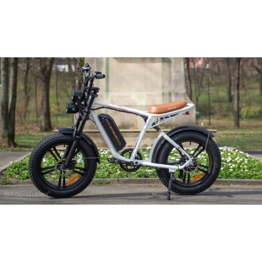 Vélo électrique Engwe M20 avec autonomie de 60 km 750 W blanc