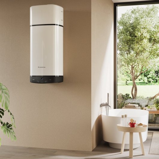 Ariston Aerotermia Nuos Plus S2 Calentador Bomba de Calor con Wi-Fi 80L A+