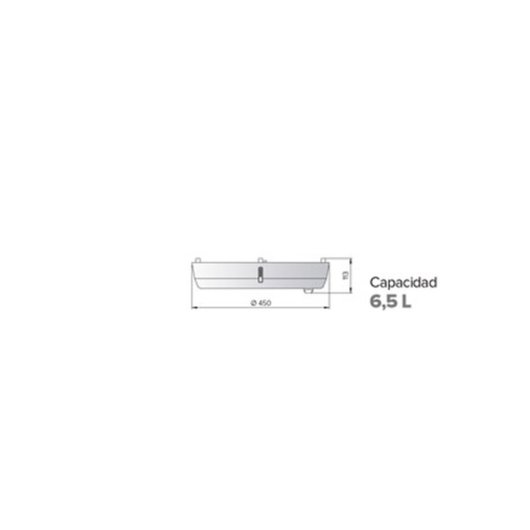 Ariston 3629055 Bandeja de Condensados para Calentador Lydos Hybrid Wi-Fi