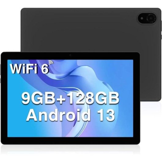 Tablet Doogee U10 WiFi 10,1" 4GB 128GB Nero