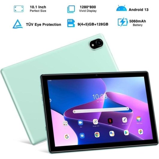 Tablet Doogee U10 WiFi 10,1" 4GB 128GB Nero