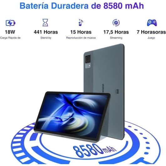 Doogee T30 Ultra 2024 11" 4G 12/256 Go Noir