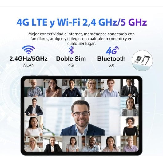 Doogee T30 Ultra 2024 11" 4G 12/256 Go Noir