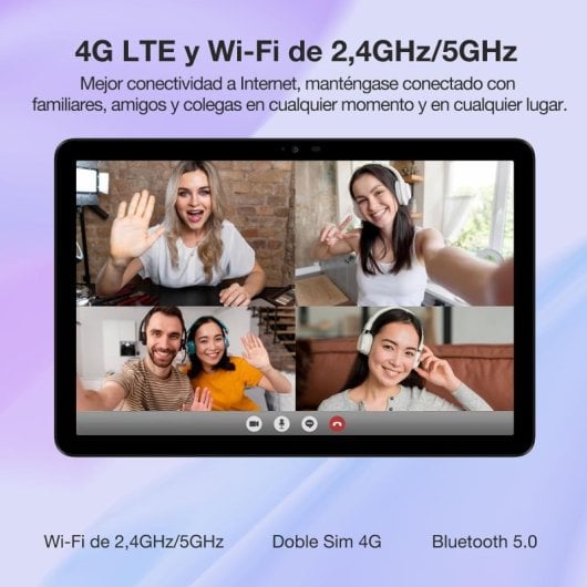 Doogee T10 Pro 2023 10.1" 4G 8/256GB Negro