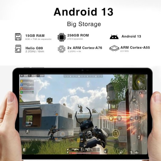 Doogee T30 Pro 2023 11" 4G 8/256GB Azul