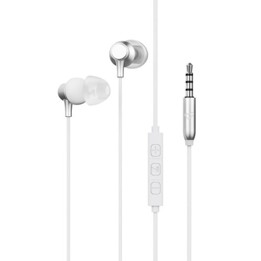 Cuffie Energy Sistem Metallizzate Con Cavo Jack 3,5 Grigio