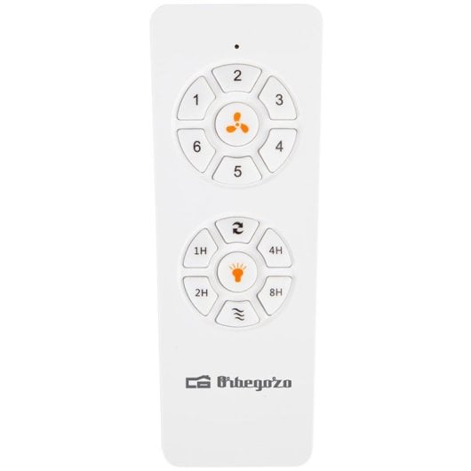 Orbegozo CP 122105 Ventilador de Techo con Luz LED 35W Blanco