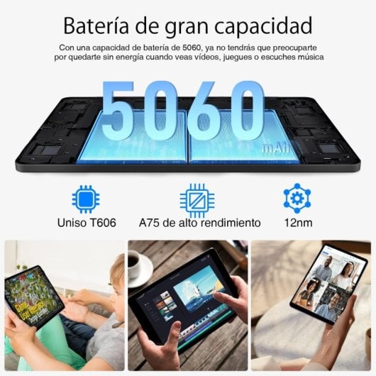 Doogee T20 Mini 2023 8.4" 4G 4/128GB Negro